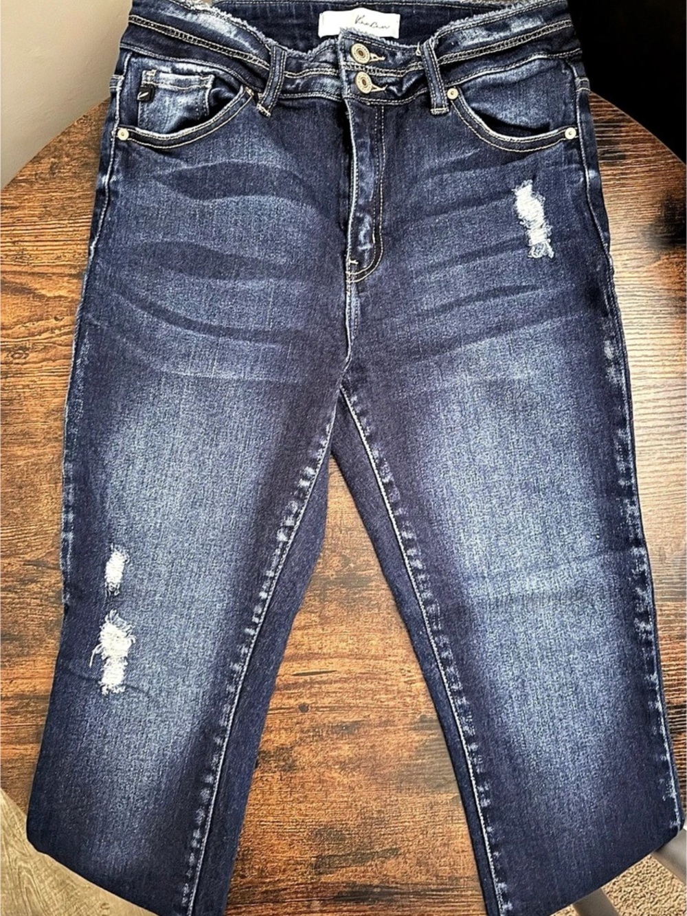 Kancan Skinny Jeans in Blue Waist 28/9